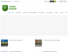Tablet Screenshot of gminamakow.info